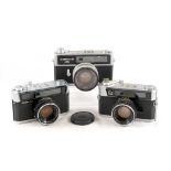 Olympus 35 LE & S Rangefinder Cameras.