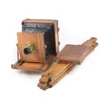 "The British" A Good Half Plate Field Camera by Chapmans.
