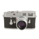 A Leica M3 ELC Rangefinder Camera