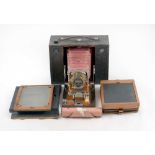 A Kodak Cartridge Brownie for Roll Film & Plates.