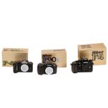 A Selection of Boxed Nikon SLR Camera Bodies