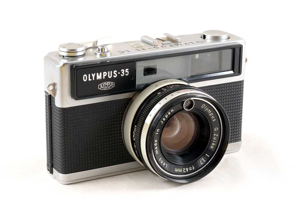 Group of Three Olympus Rangefinder Cameras. - Image 2 of 2