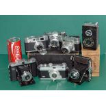 Foca Leica Copy Camera & Other Vintage Cameras.