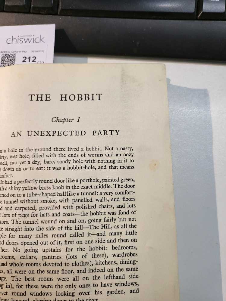 Tolkien. Hobbit, first ed. 2nd issue, 1937. - Image 7 of 11