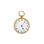 POCKET WATCH, DANIEL DESBOIS, COIN CASE, 18K YELLOW GOLD. PROPERTY OF A BRITISH COLLECTOR.