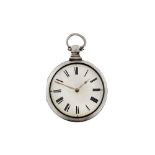 POCKET WATCH, SILVER, VERGE, THOMAS SMITH. PROPERTY OF A BRITISH COLLECTOR.