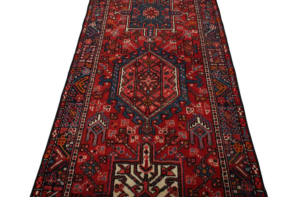 A FINE KARAJA RUNNER, NORTH-WEST PERSIA - Image 4 of 9