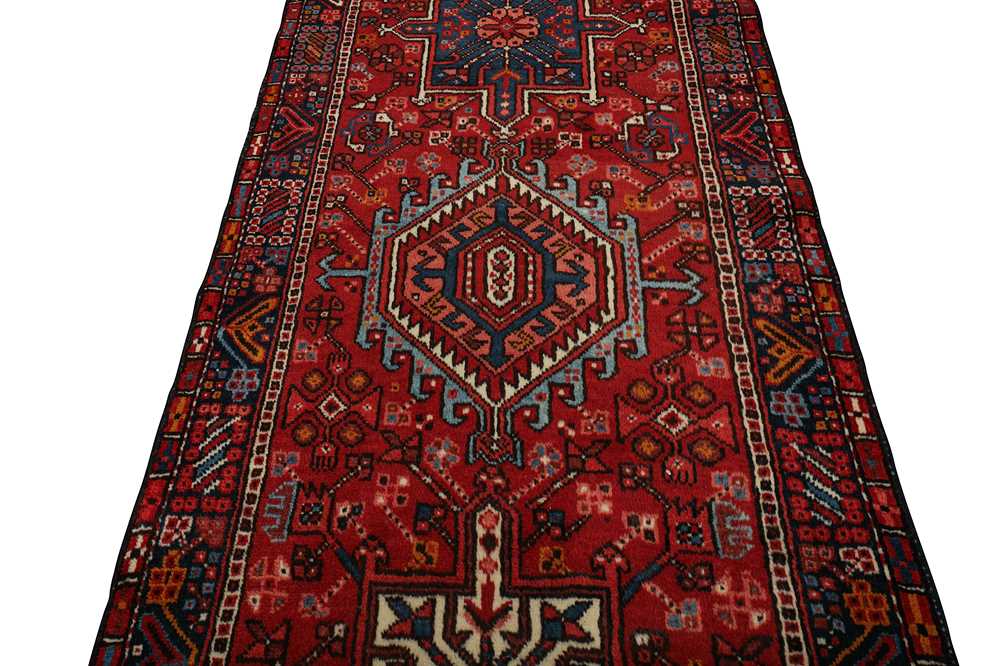 A FINE KARAJA RUNNER, NORTH-WEST PERSIA - Image 6 of 9