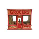 A DIORAMA OF A GROCERS SHOP, 20TH CENTURY