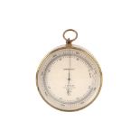 A BRITISH MILITARY SURVEYING ANEROID BAROMETER BY T WHEELER, 1940