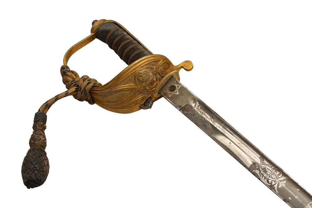 ROYAL NAVY RESERVE WARRANT OFFICER'S SWORD