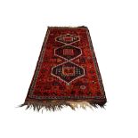 A FINE YURUK LONG RUG, TURKEY