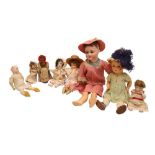 DOLLS: A COLLECTION OF 19TH CENTURY AND LATER DOLLS