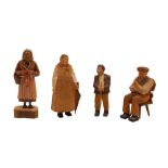 BLACK FOREST CARVED FIGURES