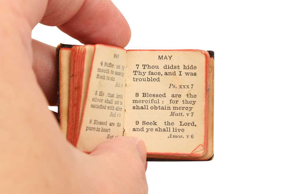 MINIATURE BOOKS: GROUP OF SMALL RAIN UPON THE TENDER HERB - Image 2 of 4