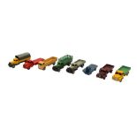 DINKY TOYS: A GROUP OF ASSORTED DINKY TRUCKS