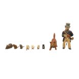 A COLLECTION OF EARLY 20TH CENTURY COLD PAINTED LEAD FIGURES
