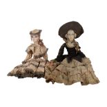 French Antique Boudoir dolls