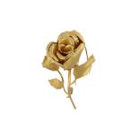 A rose brooch