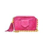 Chanel Pink Bijoux Chain Mini Camera Bag