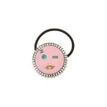 Chanel Pink CC Logo Emoji Resin Hairband