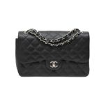 Chanel Black Jumbo Double Flap Bag