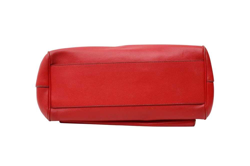 Dolce & Gabbana Red Large Sicily Bag - Image 5 of 6