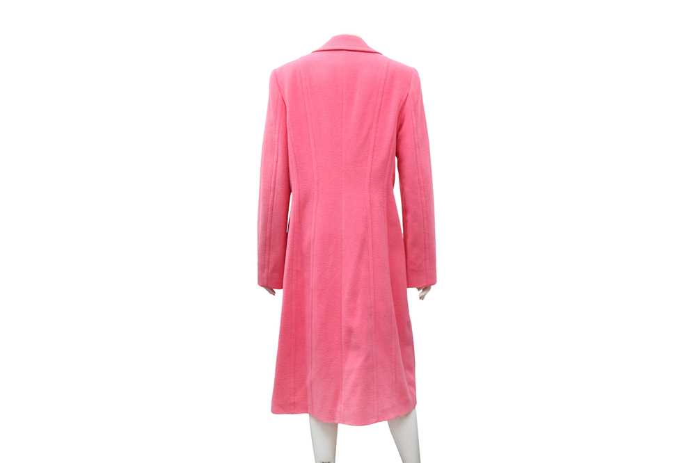 Escada Bubblegum Pink Wool Coat - Size 38 - Image 2 of 3