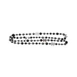 Chanel Black Pearl Sautoir Necklace