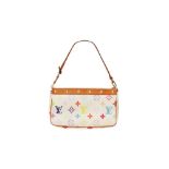 Louis Vuitton x Murakami White Multicolor Pochette Accessoire