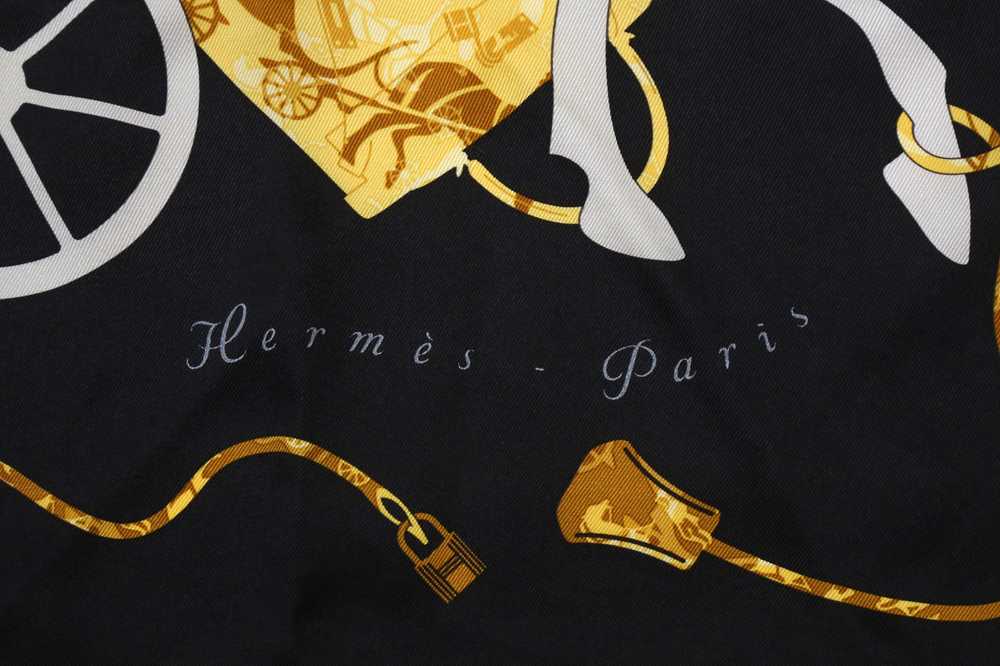 Hermes 'Kelly En Caleche' Silk Print Scarf 70 - Image 2 of 3