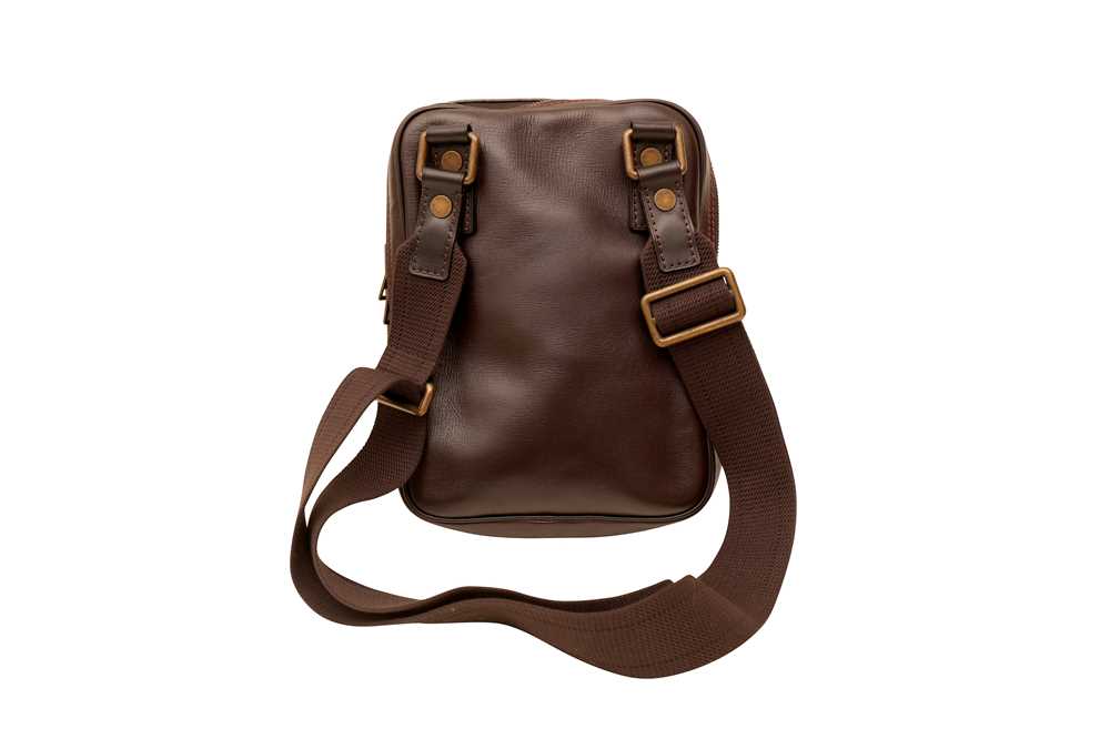 Louis Vuitton Brown Cuir Liege Crossbody Bag - Image 3 of 7