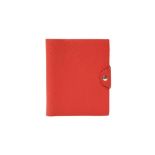 Hermes Red Togo Ulysse Neo Notebook Cover PM