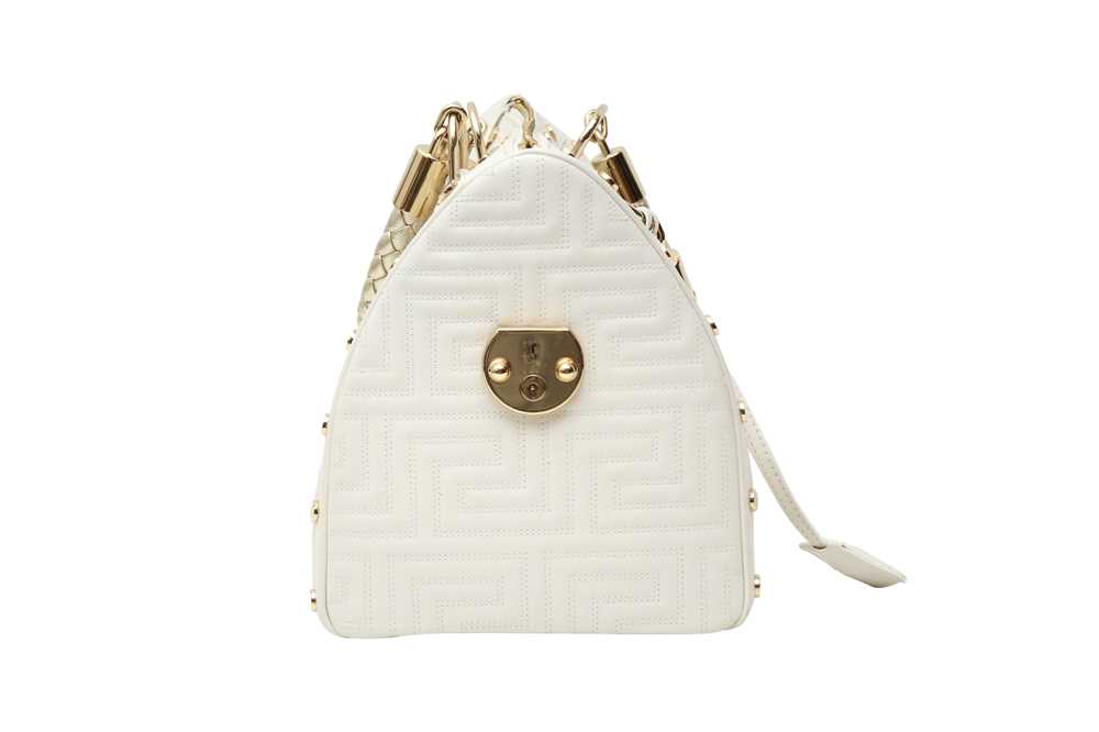Versace White Madonna Snap Out Of It Bag - Image 5 of 7