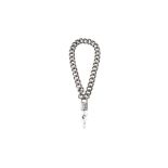 Christian Dior Padlock and Key Necklace
