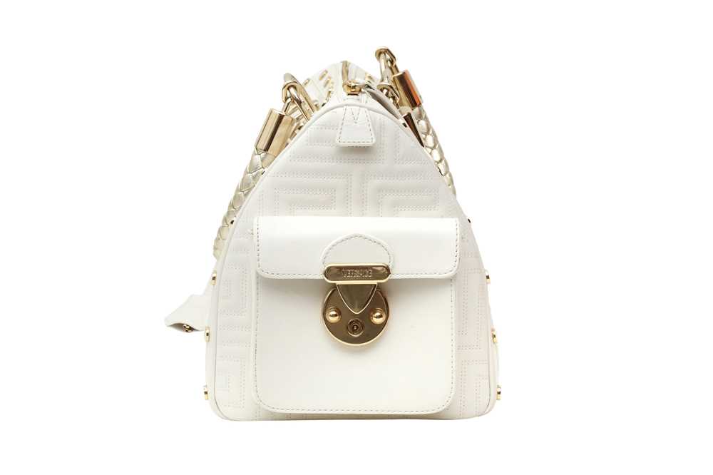 Versace White Madonna Snap Out Of It Bag - Image 3 of 7