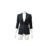 Dolce & Gabbana Midnight Blue Wool Jacket - Size 38