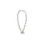 Hermes Silver Chaine d'Ancre Necklace