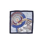 Chanel Astrological Silk Print Scarf