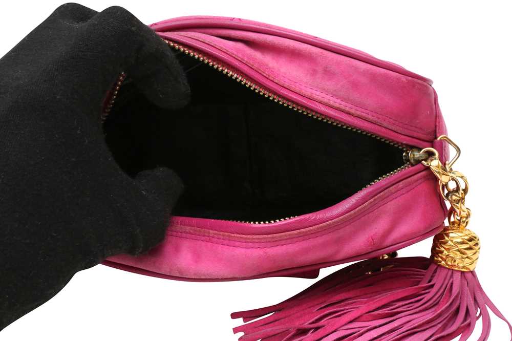 Chanel Pink Bijoux Chain Mini Camera Bag - Image 6 of 6
