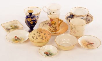 Sundry Royal Worcester cups and other china CONDITION REPORT: Condition information