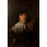 Circle of Cornelius Johnson (1593-1661)/Portrait of a Young Gentleman/bust length,