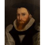 English School, 17th Century/Portrait of a Cleric/perhaps John King/bust length,