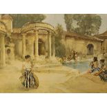 After William Russell Flint (1880-1969)/Awkward Encounter/colour print, 41cm x 55.