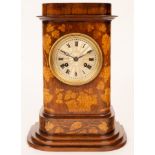 A French cased mantel clock,