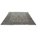 A Kashan carpet,