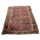 A Hamadan long rug, West Persia, circa 1930,