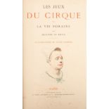 Le Roux, Hugues. Les Jeux du Cirque et La Vie Foraine, Paris, n.d. [1889] 4to., cont.