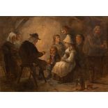 James Hardy (1801-1879)/Brittany Peasants/watercolour,