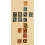 Stamps: France: Album from early imperforate definitives on. Mint & used.